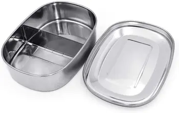 Stainless Steel Lunch Containers, Mini Bento Food Box with 2 Compartments,Lunch Box for Kids or Adults. Eco-Friendly
Stainless Steel Lunch Containers, Mini Bento Food Box with 2 Compartments,Lunch Box for Kids or Adults. Eco-Friendly