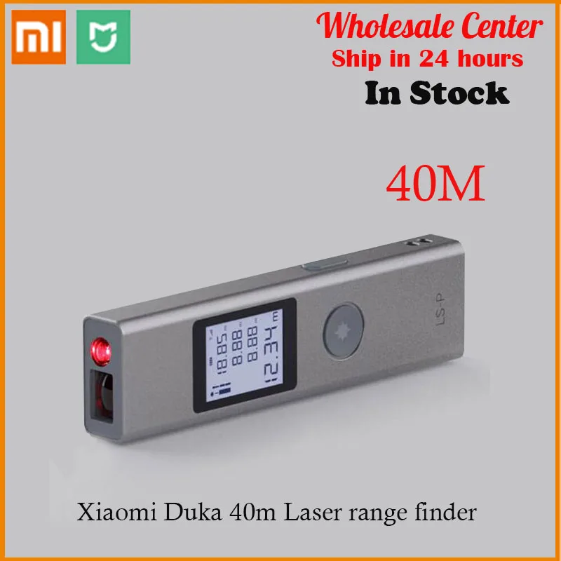 In stock Xiaomi Duka 40m Laser range finder High Precision Measurement rangefinder LS-P USB flash charging Range Finder
In stock Xiaomi Duka 40m Laser range finder High Precision Measurement rangefinder LS-P USB flash charging Range Finder