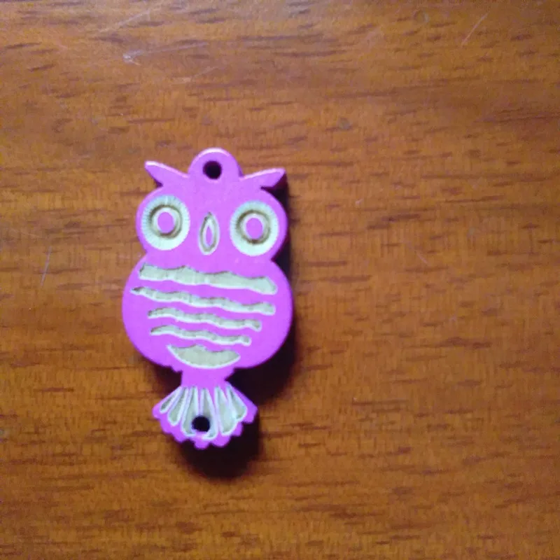 FUYIER Wooden OWL Both Side Printing Wood Pendant For Key Chains Necklace for Toy For Earring DIY Accessories 12 pcs
FUYIER Wooden OWL Both Side Printing Wood Pendant For Key Chains Necklace for Toy For Earring DIY Accessories 12 pcs