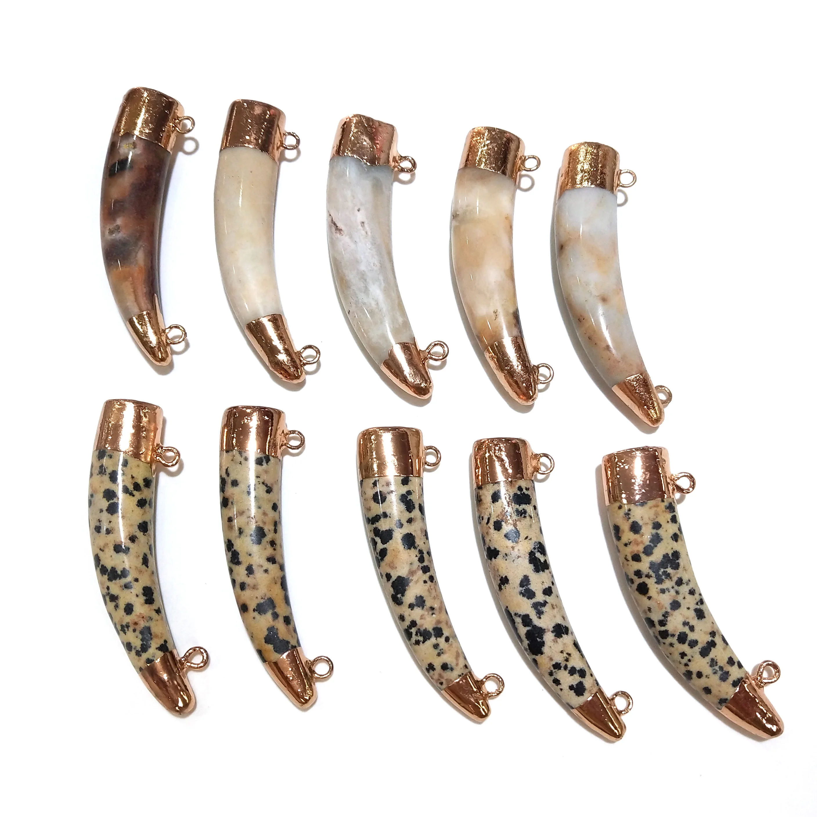 Natural Stone Pendants irregular shape Double hole connector Fashion Jewelry DIY Necklace Accessories for Jewelry Making 60x14mm
Natural Stone Pendants irregular shape Double hole connector Fashion Jewelry DIY Necklace Accessories for Jewelry Making 60x14mm