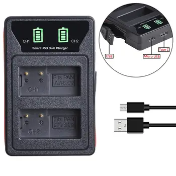 DMW-BLC12 DMW-BLC12E DMW BLC12 Battery Charger with type-C and micro USB port for Panasonic GX8 FZ1000 FZ200 FZ300 G5 G6 G7 GH2
DMW-BLC12 DMW-BLC12E DMW BLC12 Battery Charger with type-C and micro USB port for Panasonic GX8 FZ1000 FZ200 FZ300 G5 G6 G7 GH2