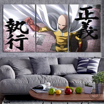 3cps Anime Poster One Punch Man Saitama Cartoon Artwork Canvas Paintings Animation Wall Art for Home Decor
3cps Anime Poster One Punch Man Saitama Cartoon Artwork Canvas Paintings Animation Wall Art for Home Decor