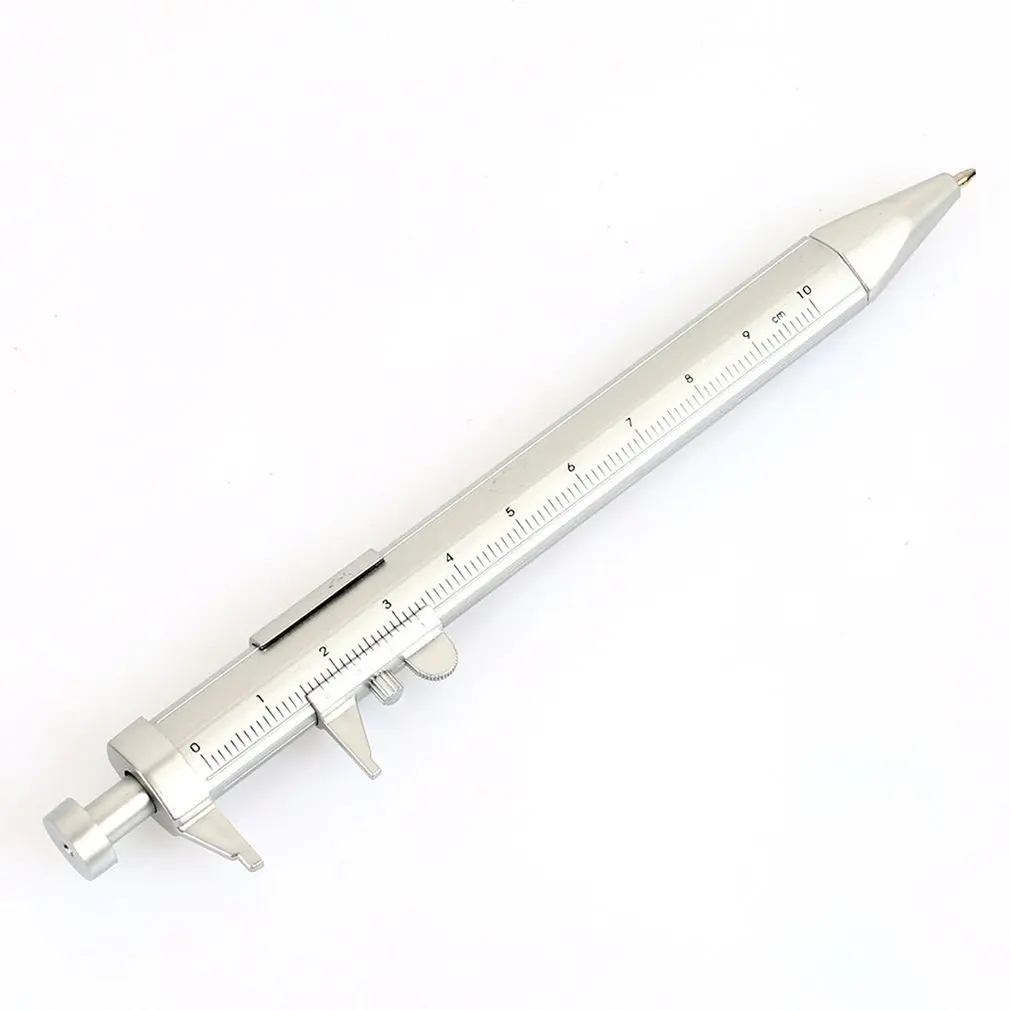 Multifunction Gel Ink Pen Vernier Caliper Roller Ball Pen Stationery Ball-Point Practical Portable Ball-Point 0.5mm
Multifunction Gel Ink Pen Vernier Caliper Roller Ball Pen Stationery Ball-Point Practical Portable Ball-Point 0.5mm