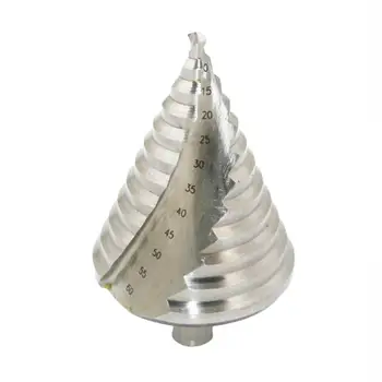 6-60mm Pagoda Step Cone Drill Bit HSS Spiral Grooved Reaming Hole Tool Multifunction High Speed Steel Drill Bit Household
6-60mm Pagoda Step Cone Drill Bit HSS Spiral Grooved Reaming Hole Tool Multifunction High Speed Steel Drill Bit Household