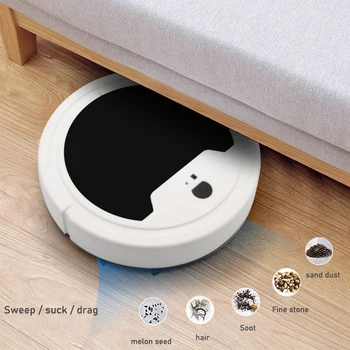 Automatic vaccum cleaner 3-in-1 Robot Vacuum Cleaner Intelligent Sweeping Machine Sweeper Power Suction vacuum cleaner for home 
Automatic vaccum cleaner 3-in-1 Robot Vacuum Cleaner Intelligent Sweeping Machine Sweeper Power Suction vacuum cleaner for home