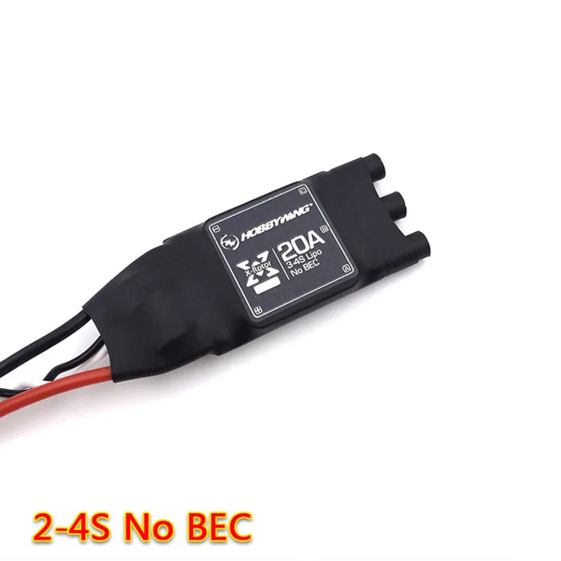 HOBBYWING XROTOR 20A OPTO Brushless ESC No BEC 3-4S for RC MultiRotor FPV Racing Drones QAV250 F330 F450 DIY Parts | Игрушки и хобби