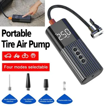Inflatable Pump Mini Portable Air Compressor with LED Lighting Tyre Inflator 12V 150PSI Wire Air Pump for Car Bicycle balls
Inflatable Pump Mini Portable Air Compressor with LED Lighting Tyre Inflator 12V 150PSI Wire Air Pump for Car Bicycle balls
