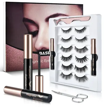 6pair Of 3D Magnetic Eyelashes Handmade Eyelashes Eye Makeup Extended False Eyelashe Repeated Use Magnetic Fake Eyelashes DIY
6pair Of 3D Magnetic Eyelashes Handmade Eyelashes Eye Makeup Extended False Eyelashe Repeated Use Magnetic Fake Eyelashes DIY