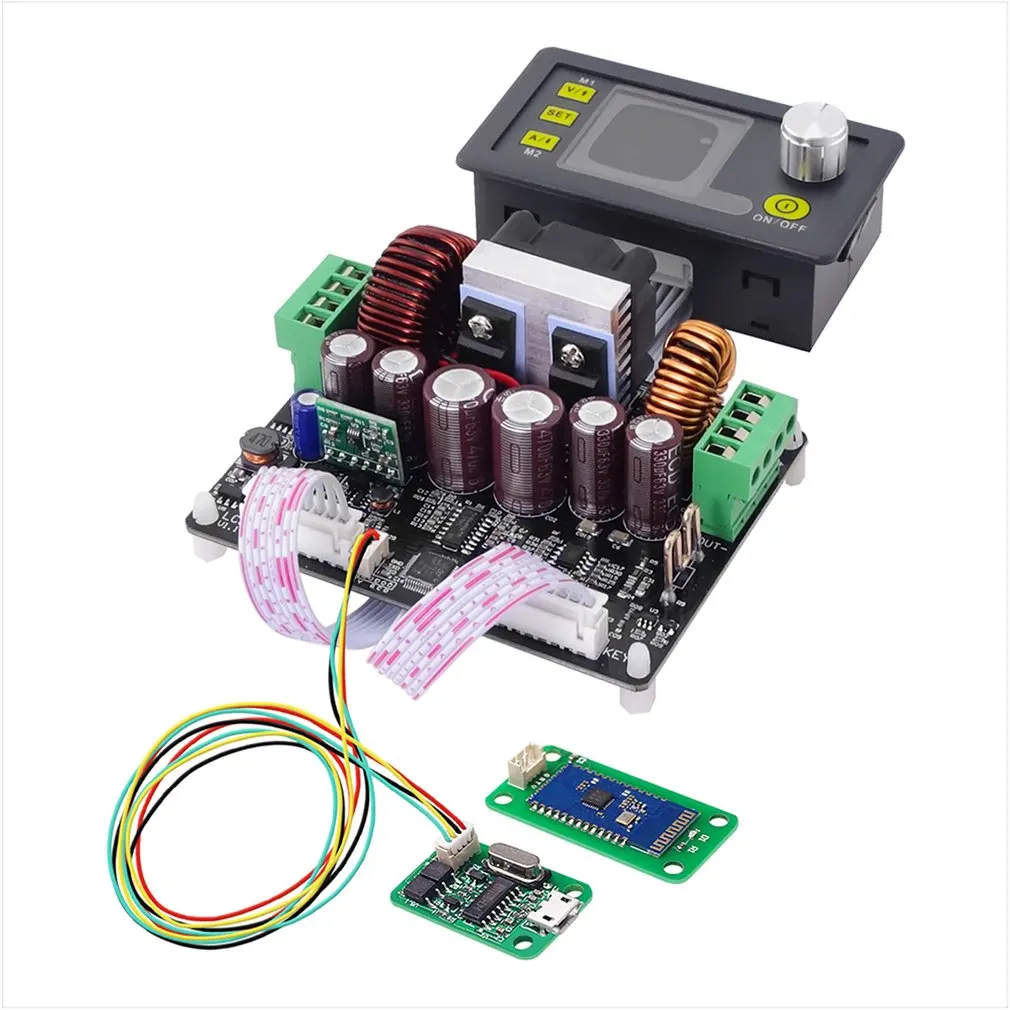 DPH5005-USB-BT Buck-boost Converter Constant Voltage Current Programmable Digital Control Power Supply Color LCD Voltmeter
DPH5005-USB-BT Buck-boost Converter Constant Voltage Current Programmable Digital Control Power Supply Color LCD Voltmeter