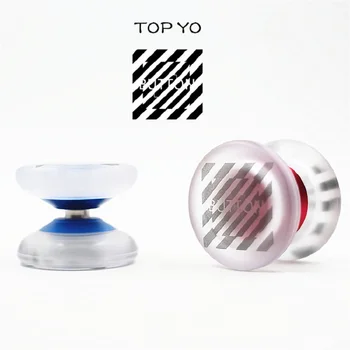 TOPYO Button YOYO professional Metal and PC yoyo Professional CNC metal PC rubber ball transparent yo-yo
TOPYO Button YOYO professional Metal and PC yoyo Professional CNC metal PC rubber ball transparent yo-yo