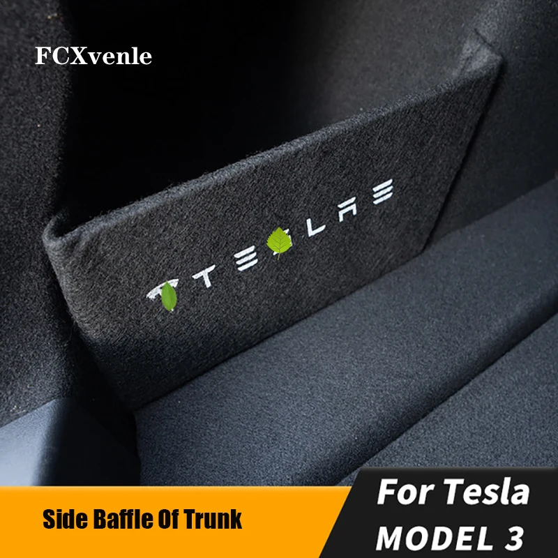 FCXvenle Car Rear Trunk Storage Side Baffle For Tesla Model 3 Car Rear Trunk Storage Board Auto Accessories Car Styling
FCXvenle Car Rear Trunk Storage Side Baffle For Tesla Model 3 Car Rear Trunk Storage Board Auto Accessories Car Styling