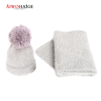 2019 New Angora Wool Knit Scarf Beanies Hat 2 Pieces Set Winter Warm parent-child Wear Adults Children Women Kids Girl Soft Cap
2019 New Angora Wool Knit Scarf Beanies Hat 2 Pieces Set Winter Warm parent-child Wear Adults Children Women Kids Girl Soft Cap