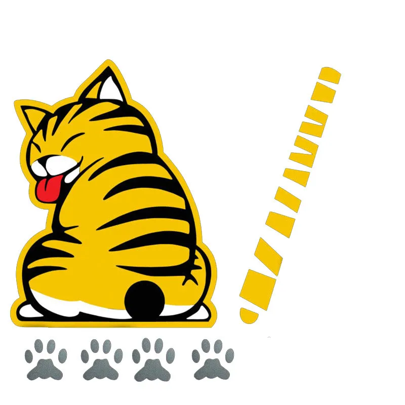 Cat Moving Tail Paws Car Stickers 3D Creative Cartoon Auto Rear Windshield Vehicle Window Wiper Decal Styling Decoration Sticker
Cat Moving Tail Paws Car Stickers 3D Creative Cartoon Auto Rear Windshield Vehicle Window Wiper Decal Styling Decoration Sticker
