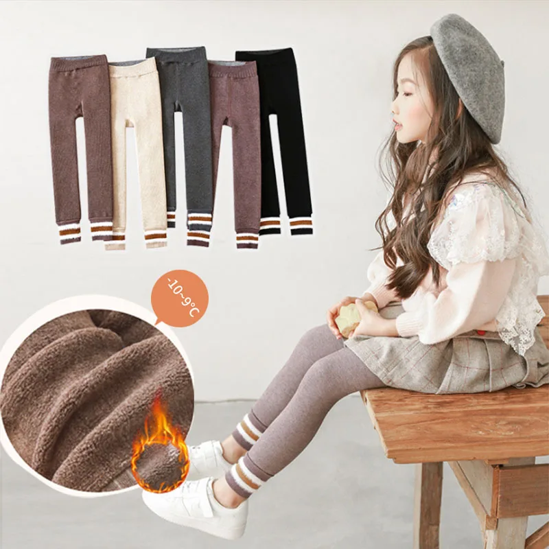 Kids Thicken Leggings Girls Autumn Winter Plus Velvet Trousers Baby Girls winter Pants
Kids Thicken Leggings Girls Autumn Winter Plus Velvet Trousers Baby Girls winter Pants
