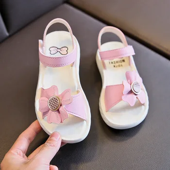 Girls Sandals Gladiator Flowers Sweet Soft Children's Beach Shoes Kids Summer Floral Sandals Princess Fashion Cute High Quality
Girls Sandals Gladiator Flowers Sweet Soft Children's Beach Shoes Kids Summer Floral Sandals Princess Fashion Cute High Quality