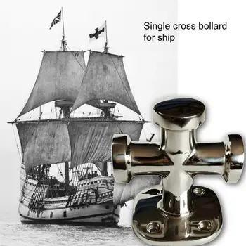 New Single Cross Bollard Stainless Steel Hardware Accessories Parts Cross-pile Bollard Yacht Ship Fishing Boat 
New Single Cross Bollard Stainless Steel Hardware Accessories Parts Cross-pile Bollard Yacht Ship Fishing Boat