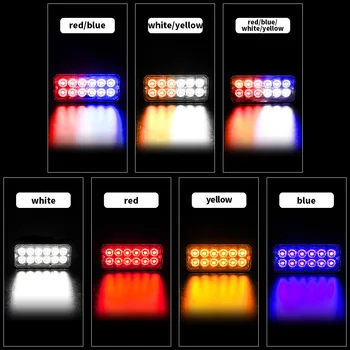 12-24V 12LED 36W Car Off-road SUV Emergency Light Flash Strobe Warning Lamp Orange Grill Breakdown Flashin Car Accessories
12-24V 12LED 36W Car Off-road SUV Emergency Light Flash Strobe Warning Lamp Orange Grill Breakdown Flashin Car Accessories