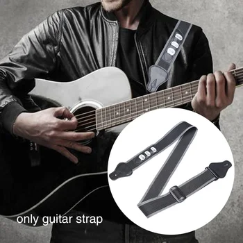 With Pick Holders Acoustic Bass Travel Instrument Accessories Guitar Strap Repalcement Adjustable Length Soft Shoulder Belt
With Pick Holders Acoustic Bass Travel Instrument Accessories Guitar Strap Repalcement Adjustable Length Soft Shoulder Belt