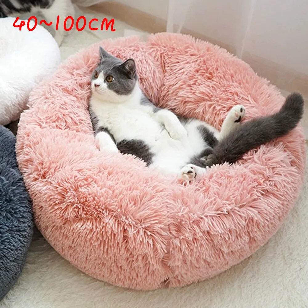 Long Plush Dounts Dod Bed Cushion Calming Bed Hondenmand Pet Kennel Super Soft Fluffy Comfortable for Large Cat Dog House
Long Plush Dounts Dod Bed Cushion Calming Bed Hondenmand Pet Kennel Super Soft Fluffy Comfortable for Large Cat Dog House