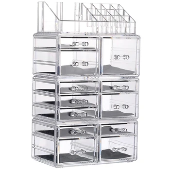 Bathroom Desktop Lipstick Box Case Big Clear Acrylic Storage Cosmetic Organizer for Makeup
Bathroom Desktop Lipstick Box Case Big Clear Acrylic Storage Cosmetic Organizer for Makeup