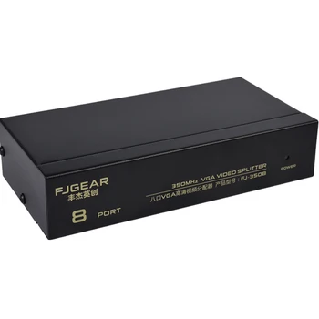 8 Port VGA Video Splitter 1 Input 8 Output 1 PC Computer Host Display on 8 Monitors Synchronously FJ-3508
8 Port VGA Video Splitter 1 Input 8 Output 1 PC Computer Host Display on 8 Monitors Synchronously FJ-3508