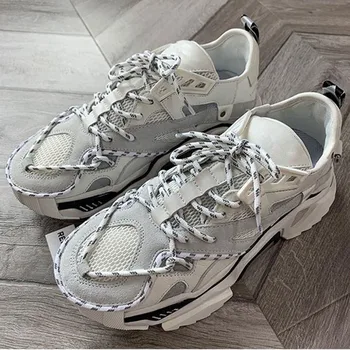 Designer Sneakers Women Lace-Up Running Shoes Casual Breathable Ladies Shoes Platform Shoes Woman Height Increasing Couple Shoes 
Designer Sneakers Women Lace-Up Running Shoes Casual Breathable Ladies Shoes Platform Shoes Woman Height Increasing Couple Shoes