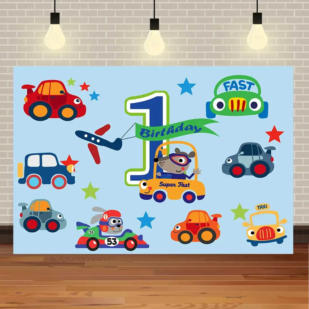 NeoBack Happy Birthday Baby Shower Transportation Car Airplane Star Animal Party Banner Photo Backdrop Photography Background
NeoBack Happy Birthday Baby Shower Transportation Car Airplane Star Animal Party Banner Photo Backdrop Photography Background