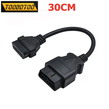 16Pin Male to Female 30cm OBD OBD2 Extension Cable Connector Adapter 30CM Male to Female 16Pin OBD2 Car Diagnostic Cable
16Pin Male to Female 30cm OBD OBD2 Extension Cable Connector Adapter 30CM Male to Female 16Pin OBD2 Car Diagnostic Cable