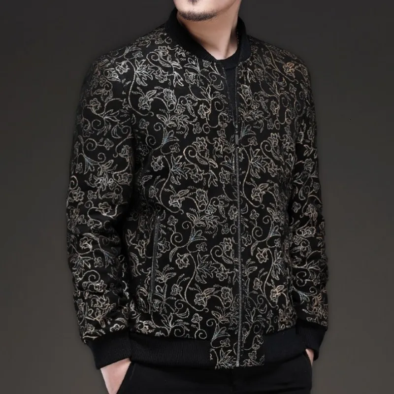 Luxury Business Mens Real Leather Jacket Fashion Zipper Biker Outerwear Autumn Floral Slim Fit Sheepskin Short Coat Oversize 4XL 
Luxury Business Mens Real Leather Jacket Fashion Zipper Biker Outerwear Autumn Floral Slim Fit Sheepskin Short Coat Oversize 4XL