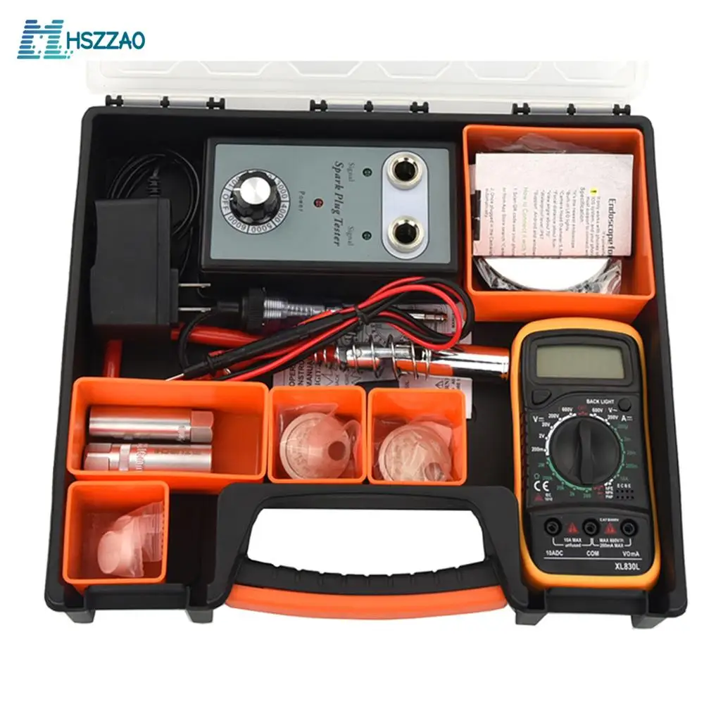 Adjustable double hole Car spark plug tester detector Ignition Plug Analyzer Diagnostic Tool Car Multimeter Spark Plug Sleeve
Adjustable double hole Car spark plug tester detector Ignition Plug Analyzer Diagnostic Tool Car Multimeter Spark Plug Sleeve