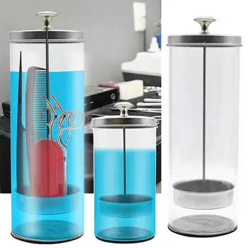 Glass Sanitizing Bottle Stainless Steel Lid Shockproof Sponge Bottle Bottom Hairdressing Tools Scissors Sanitizing Supplies
Glass Sanitizing Bottle Stainless Steel Lid Shockproof Sponge Bottle Bottom Hairdressing Tools Scissors Sanitizing Supplies