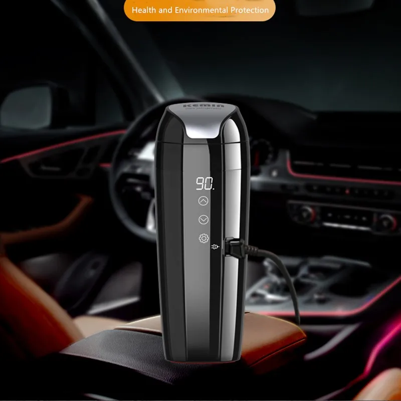 350ML Auto car Heating Cup Adjustable Temperature Car Boiling Mug Electric Kettle Boiling Vehicle Thermos car accessories
350ML Auto car Heating Cup Adjustable Temperature Car Boiling Mug Electric Kettle Boiling Vehicle Thermos car accessories