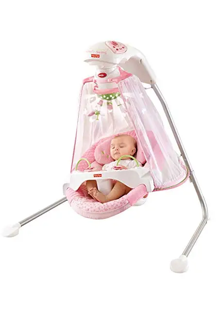 fisher price princess baby swing
