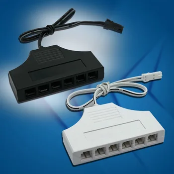 Black 6 Hole Distribution Box Junction Box Plastic Tape DuPont Male Connector Immersion Tin LED Light Socket Distribution Box
Black 6 Hole Distribution Box Junction Box Plastic Tape DuPont Male Connector Immersion Tin LED Light Socket Distribution Box