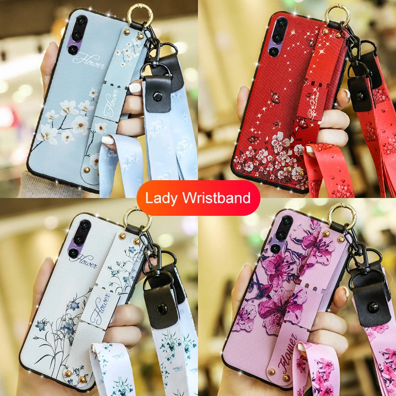 Wrist Strap Case Bumper On For Huawei P30 P20 Mate 20 Pro Lite light Luxury Diamond Bling Girly Flower Silicone Case on p 30 20x
Wrist Strap Case Bumper On For Huawei P30 P20 Mate 20 Pro Lite light Luxury Diamond Bling Girly Flower Silicone Case on p 30 20x