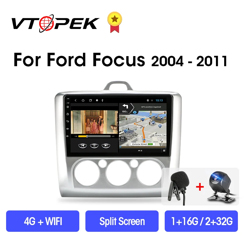 VTOPEK Android 9.0 T3L PLUS For Ford Focus 2 3 Mk2/Mk3 2004-2011 Car Radio Multimidia Video Player Navigation GPS No 2din 2 Din
VTOPEK Android 9.0 T3L PLUS For Ford Focus 2 3 Mk2/Mk3 2004-2011 Car Radio Multimidia Video Player Navigation GPS No 2din 2 Din
