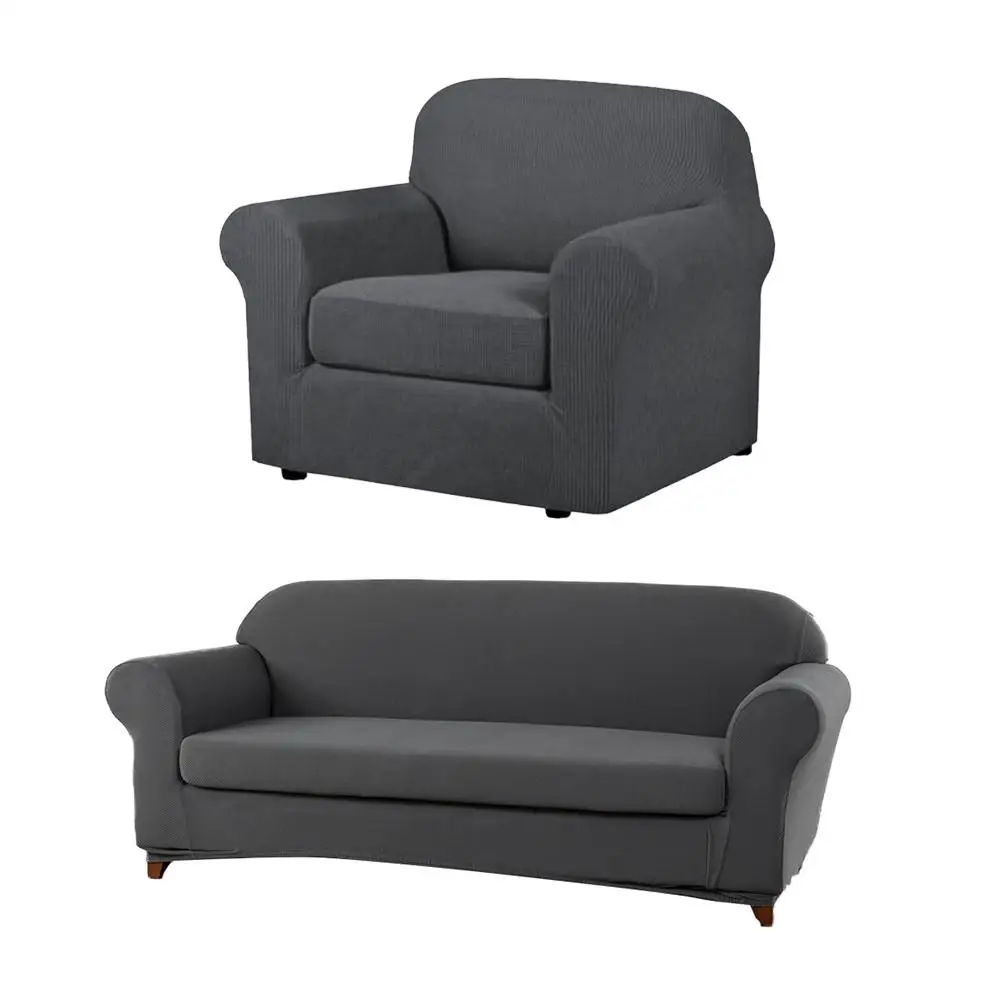 1/2/3 Seat Sofa Cover with Cushion Cover High Stretch Couch Slipcover Soft Fabric Couch Cover for Home Decoration
1/2/3 Seat Sofa Cover with Cushion Cover High Stretch Couch Slipcover Soft Fabric Couch Cover for Home Decoration