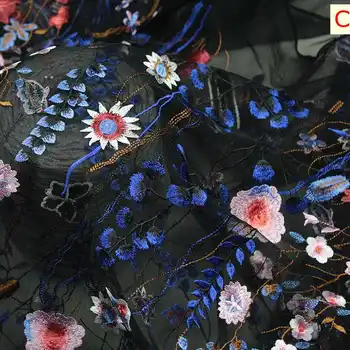 GLace 1Y/Lot multicolour flower embroidery lace fabric for dress elastic and translucent lace mesh embroidery dress TX1531
GLace 1Y/Lot multicolour flower embroidery lace fabric for dress elastic and translucent lace mesh embroidery dress TX1531
