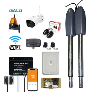 Heavy door 880lbs gate open automatic swing door opener WiFi control drive operator network camera electronic lock GSM gate open
Heavy door 880lbs gate open automatic swing door opener WiFi control drive operator network camera electronic lock GSM gate open