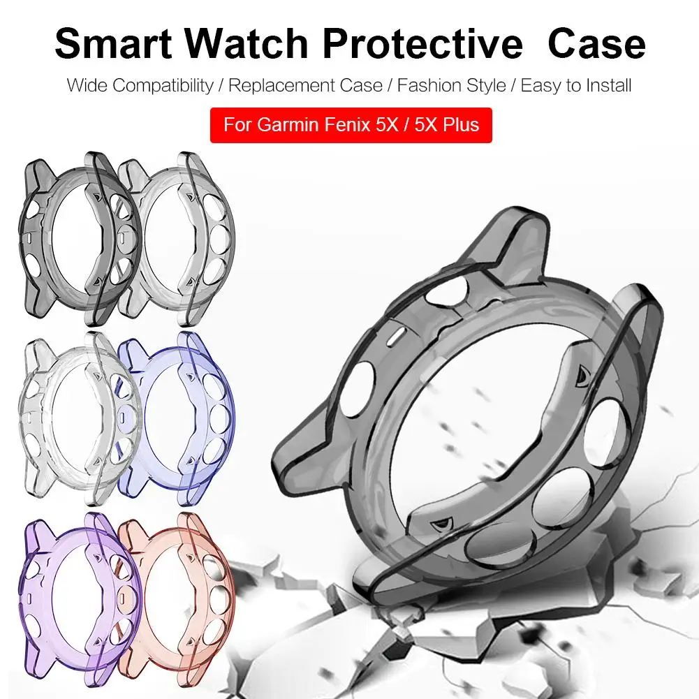 Protective Case Soft Silicone Smart Watch Protector Cover Sleeve for Garmin Fenix 5XPlus/5X Watch Cover
Protective Case Soft Silicone Smart Watch Protector Cover Sleeve for Garmin Fenix 5XPlus/5X Watch Cover