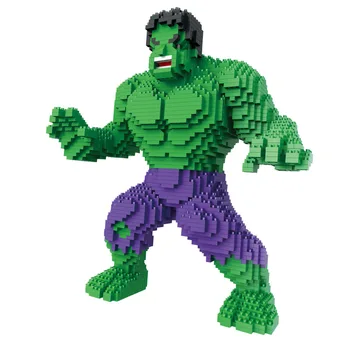 2252pcs 8608 Marvel Super Hero Hulk Block 3D Model DIY Diamond Mini Building Small Blocks Bricks Toy For Children 
2252pcs 8608 Marvel Super Hero Hulk Block 3D Model DIY Diamond Mini Building Small Blocks Bricks Toy For Children