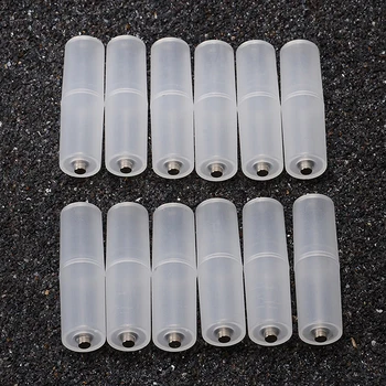 12pcs AAA To AA Size Cell Battery Converters Adaptor Holder Case Switcher Environmental Portable Batterries Converter
12pcs AAA To AA Size Cell Battery Converters Adaptor Holder Case Switcher Environmental Portable Batterries Converter