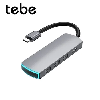 tebe 6 in 1 USB C HUB USB to Multi HDMI USB 3.0 Carder Reader Adapter USB Splitter for MacBook Pro Air USB Dock Type C HUB
tebe 6 in 1 USB C HUB USB to Multi HDMI USB 3.0 Carder Reader Adapter USB Splitter for MacBook Pro Air USB Dock Type C HUB