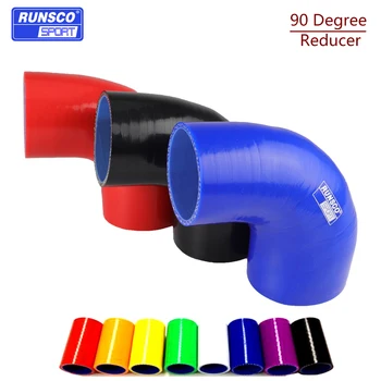 

90 degrees Reducer Silicone Elbow Hose Rubber Joiner Bend Tube for BMW Honda Mazda Nissan Toyota Audi Cold Air Intake Hose