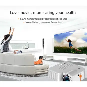 UC28C Mini Portable Video Projector 16:9 LCD Projector Media Player White for Smart Phones Home Theater Cinema Office Supplies
UC28C Mini Portable Video Projector 16:9 LCD Projector Media Player White for Smart Phones Home Theater Cinema Office Supplies