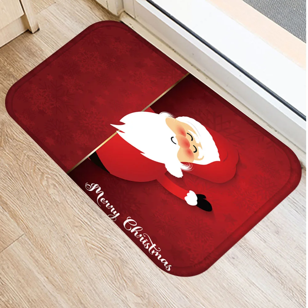 Front Door Christmas Non-Slip Easy Clean Flannel Santa Claus Bathroom Door Mats Home Decoration Floor Mat
Front Door Christmas Non-Slip Easy Clean Flannel Santa Claus Bathroom Door Mats Home Decoration Floor Mat