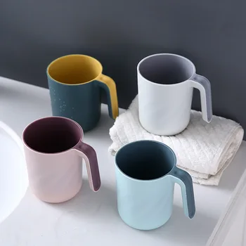 Couple's Two-Color Creative Non-Slip Striped Curve Toothbrush Cup Household Tooth Mug Cup Contrasting Color Wash Water Mouth Cup
Couple's Two-Color Creative Non-Slip Striped Curve Toothbrush Cup Household Tooth Mug Cup Contrasting Color Wash Water Mouth Cup