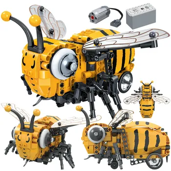 Simulated Insect Electric Bee Fly DIY Building Blocks Technic MOC Insect Bricks Enlightenment Toys for Children Gift
Simulated Insect Electric Bee Fly DIY Building Blocks Technic MOC Insect Bricks Enlightenment Toys for Children Gift
