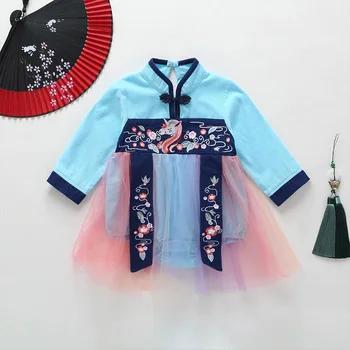New Baby Girl Romper Kids Spring Cute Cartoon Long Sleeve Chinese Style Covered Button One-Piece Bodysuits
New Baby Girl Romper Kids Spring Cute Cartoon Long Sleeve Chinese Style Covered Button One-Piece Bodysuits