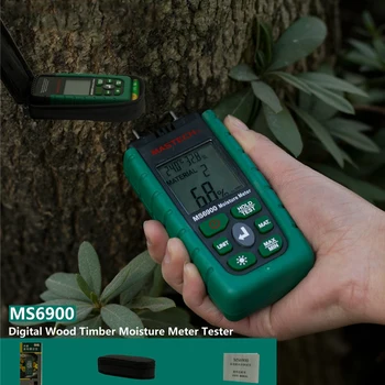 Digital Wood Moisture Meter Humidity Tester LCD Display Automatic Manual Measurements Timber Damp Detector Battery Indication
Digital Wood Moisture Meter Humidity Tester LCD Display Automatic Manual Measurements Timber Damp Detector Battery Indication